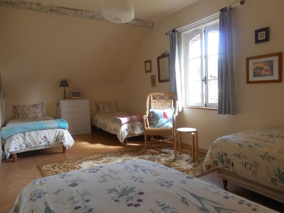 La Ferme Du Chateau Fauguernon Екстер'єр фото